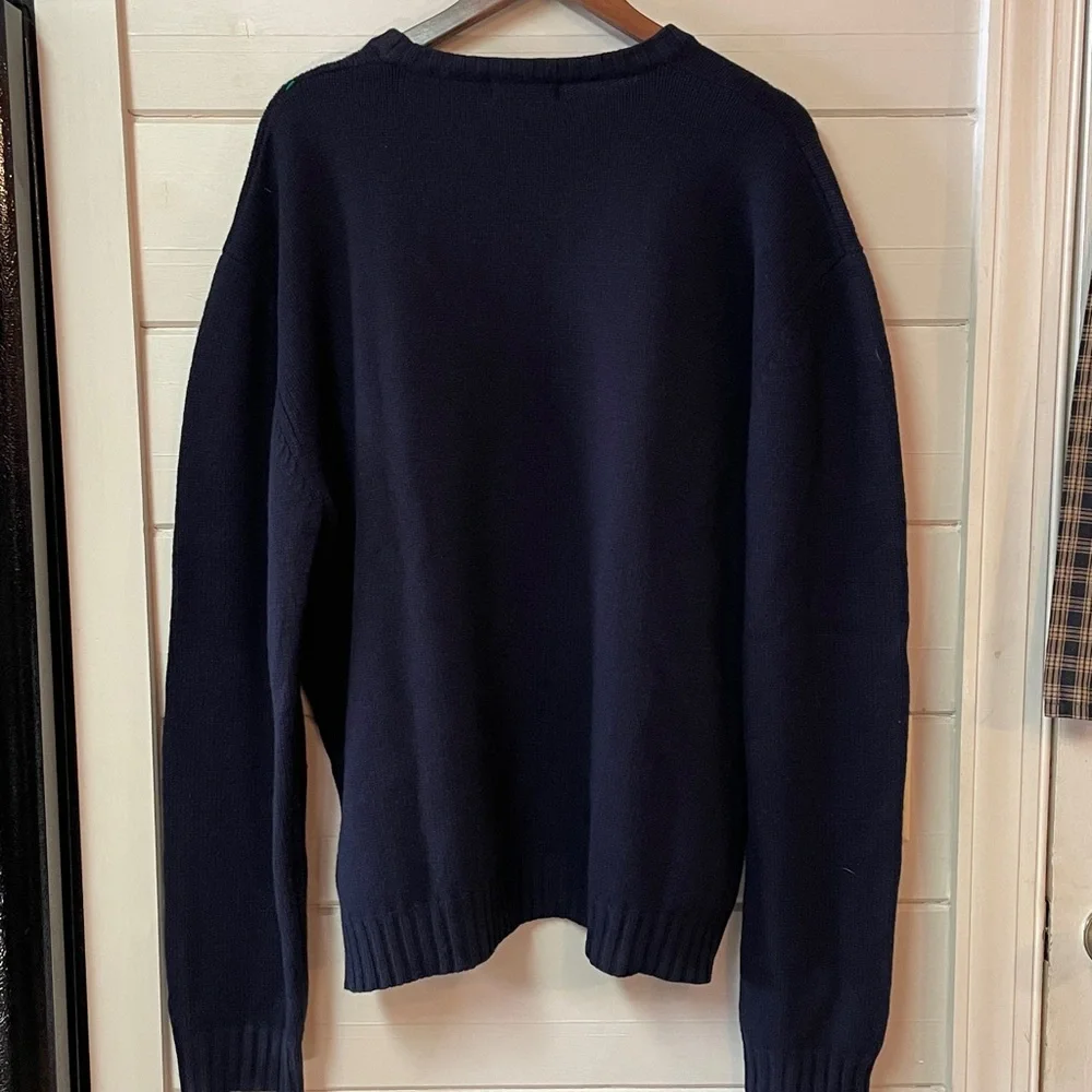 SMART TURNOUT Men’s Lambswool Varsity S Sweater Size XXL.